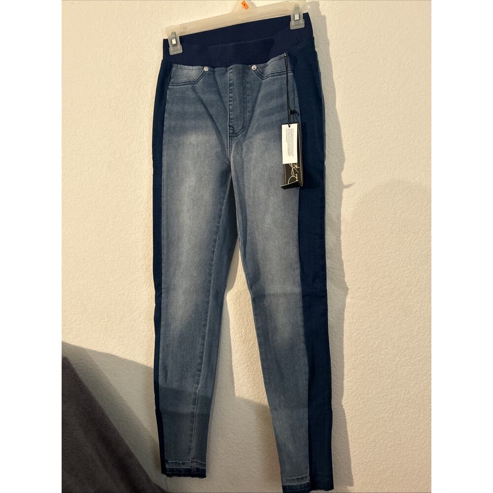 Diane Gillman Women’s Pants Blue Size XXS Stretch